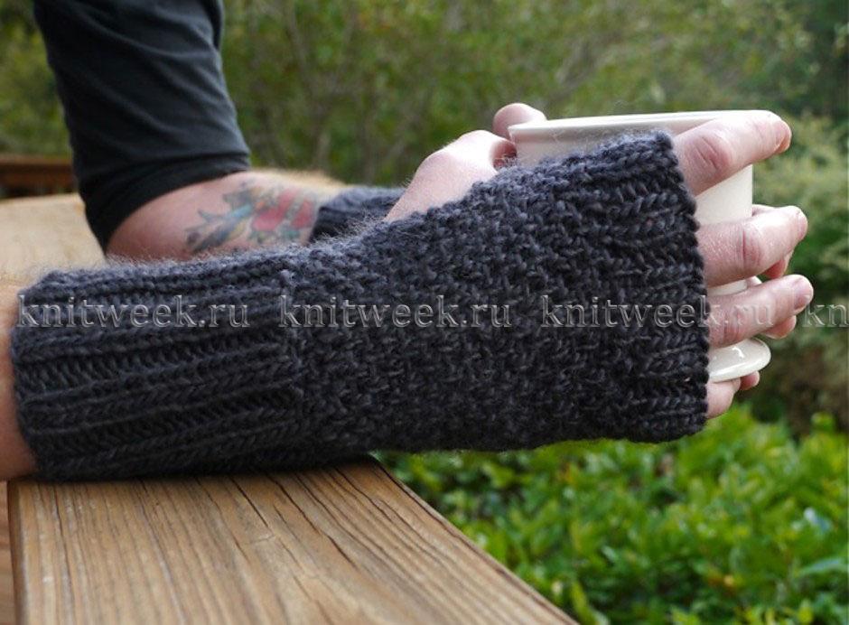 Вязание перчаток спицами - пособие для начинающих