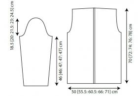 Кардиган Ханна - Выкройка 1
