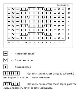 Джемпер игра в прятки - Схема 2