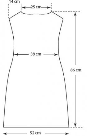 Платье Женственное и уникальное - Выкройка 1